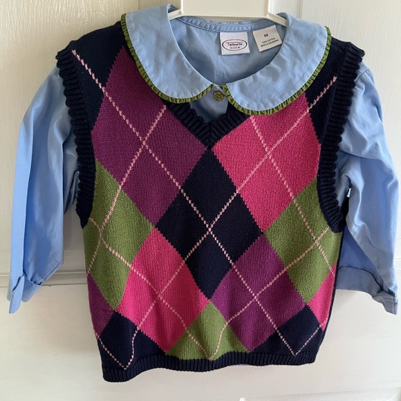 Talbots | Matching Sets | Talbots Kids Blousevest Set 6x | Poshmark